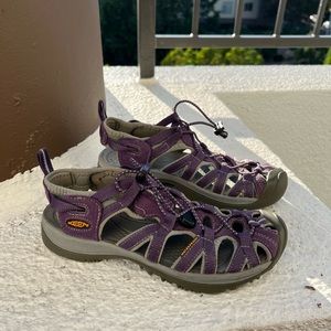 Keen Purple Waterproof Hiking Sport Sandals Shoes Womens Size 6